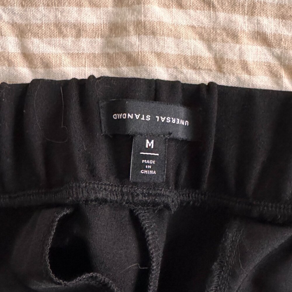 UNWORN Universal Standard Stephanie Wide Leg Stripe Ponte Pants, Size M (18-20) - Picture 3 of 4